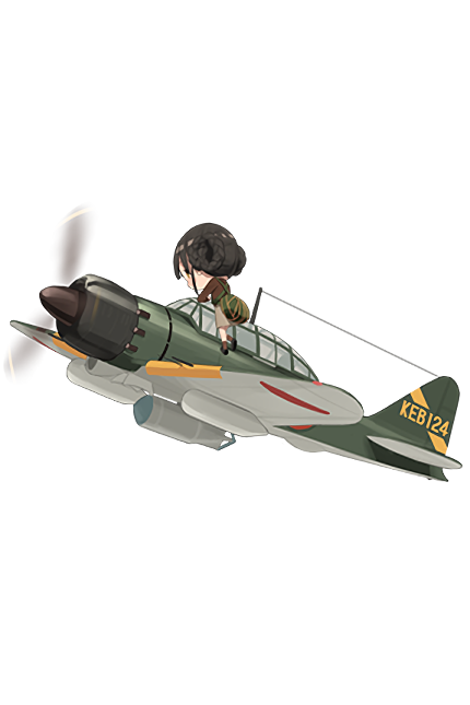 Type 0 Fighter Model 64 (Two-seat w/ KMX) - Kancolle Wiki