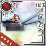 35.6cm Twin Gun Mount Kai Ni