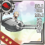 38.1cm Mk.I Twin Gun Mount