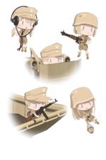 Equipment Character Toku Daihatsu Landing Craft + Panzer III (North African Specification).png