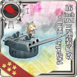 16inch Mk.I Triple Gun Mount Kai + FCR Type 284